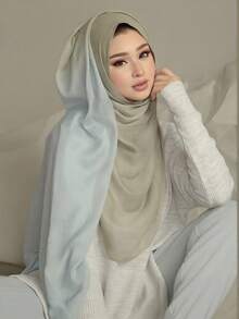 1pc Modal Printed Hijab Scarf, Comfortable Women Scarves, Soft And Breathable, Suitable For Daily Wear And Abaya For Dress