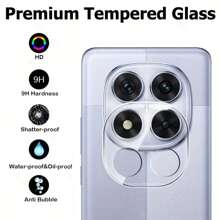2 pezzi Protezione per lente della fotocamera in vetro temperato, compatibile con Redmi Note 14/13 Pro/Pro+ 4G/5G, copertura per lente della fotocamera antischeggiatura HD chiara, regalo per compleanni, famiglia, amici, accessori per telefono, impermeabile, antiurto, anti-caduta, anti-impronta digitale, copertura completa