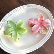 1/2/6 piezas Pinzas para el cabello de diseño de flores de acrílico de gran tamaño, accesorios elegantes y sofisticados para el cabello personalizados para mujeres, uso versátil para el día a día