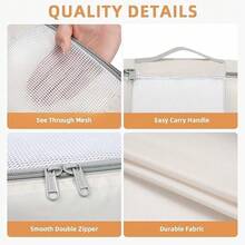 6/8/10 Set Packing Cubes For Travel Luggage Organizer - 08-beige - View 9