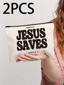 2Pcs Christian Makeup Bag, Sunflower Christian Religious Gifts For Women Soft Inspirational Gifts Scripture Bag, Cosmetic Bag, With Bible Verse Prayer -God Say You Are- Gifts For Women Mom Wife Girlfriend Christmas, Christmas Gift Daily, Christian Ornament Decoration Perfect Gift Travel Essentials Vacation Summer Holiday Back To School School Stuff Bag For School Travel Bag For Women Makeup Bag For Travel