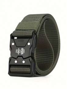 3 New Quick - Release Nylon Tactical Belts, Suitable For Sweatpants, Outdoor Training, Daily Use And As Men's Casual Belts