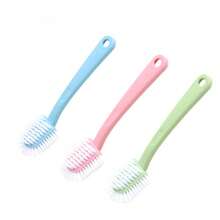 5-Sided Shoe Brush With 360 Degree Rotation, Plastic Hard Bristle, Bathroom And Home Cleaning Brush