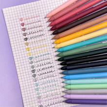 20/30 قطعة/مجموعة أقلام حبر بألوان متنوعة من فئة كرات التحكم بالسرعة، حبر مقاوم للبهتان، توريد قرطاسية للطلاب ودفاتر كتابة اليد للعودة إلى المدرسة