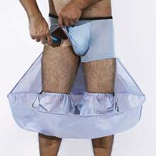 男士腿部剃须围兜、便携式剃须披肩、防脏地板剃须围裙。、返校季、旅行度假必备品、女士发饰