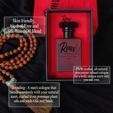 Raw By RawChemistry A Pheromone Infused Cologne - A Cologne With Pheromones For Men 1 Oz. - Cam Bergamot, Elemi, Tiêu Tứ Xuyên, Tiêu hồng, Phong lữ, Cỏ hương bài, Oải hương, Hoắc hương - Xem 5