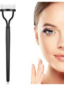 4/2/1 Pcs Eyelash Separator, Metal Teeth Mascara Brush With Cover, Eyelash Comb For Separating And Grooming Lashes, Makeup Applicator For Women, Cheap, Room Decor, Vanity, Travel, Bedroom, Makeup Accessories, Christmas Gift, Cosmetics, Makeup Tools, Cheap Gift, Gift For Her - Multicolor - View 8