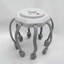 1 pezzo di Massaggiatore elettronico senza fili per la testa con 3 modalità - massaggiatore per la testa portatile a 360 gradi e 8 dita per il relax profondo, regalo per le vacanze