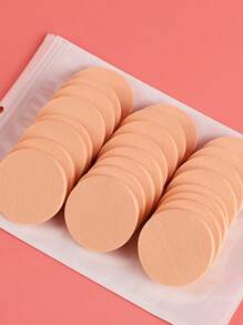 48/24/12/6pcs New Disposable Makeup Sponges - Concealer Sponges, Foundation Sponges, Cleansing Sponges, Wet & Dry Use Makeup Tools