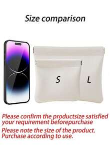 1pc/2pcs Mini Portable Storage Bag, Auto-Open Clip Travel Outdoor Wallet For Coins, Earbuds, Tissue, Sanitary Napkin, Makeup And Accessories