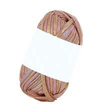 100g Imitation Leather Shiny Crochet Yarn DIY Hand Knitting Yarn Ball For Bag Blanket Cushion T-Shirt - Multicolor - View 21