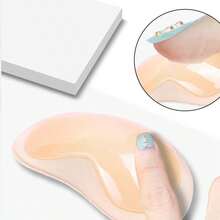 Inserciones de silicona para sujetadores, realzadores de pecho, esponja transpirable, copas adhesivas para sujetadores de mujer - Negro - Ver 5