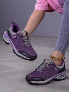 Women's Air Cushion Hiking Shoes, Outdoor Sneakers, Casual Anti-Slip Breathable Sports Shoes