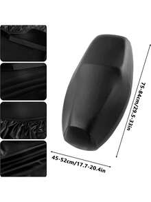 摩托车座套，通用摩托车座套，带弹性透气摩托车座套，适合雨天使用的摩托车座套，适合大多数摩托车和踏板车座椅 - 彩色 - 查看 8