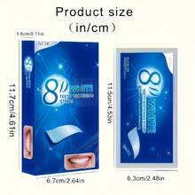 Teeth Whitening Strips, Oral Hygiene Care, Double-Sided Elastic Whitening Strips