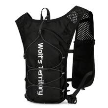 Running Vest Backpack Phone Holder , Running Vest With 500ML Soft Flask, Reflective Vest For Men And Women,Lightweight Running Hydration Vest Phone Pouch, Durable Running Cycling Camel Hydration Backpack(With 500ml Bottle)