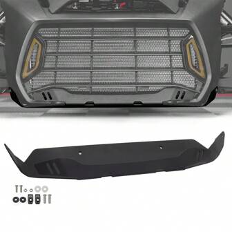Protezione radiatore in alluminio con cursore inferiore compatibile con Can Am Ryker 600 900 Sport e Rally