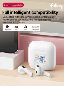 Disney LF-918 Bluetooth Kopfhörer mit passiver Geräuschunterdrückung, Halbeinbau HIFI Klangqualität, klare Sprachqualität mit Mikrofon, extra lange Akkulaufzeit, geeignet für Sport, Laufen, Musik, Gaming und allgemeine Nutzung mit Handy/Tablet