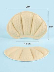 运动鞋鞋垫，可调节鞋跟和尺寸，鞋靴配件保暖，闺蜜节，小狗，嘉年华 - 米色 - 查看 3