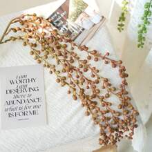 1/2 Stück, 75 cm, künstliche hängende grüne Pflanze - aus weichem Gummimaterial hergestellt, geeignet für Haus und Außenbereich, Büro, Hochzeit, Party, Balkon und Garten - wartungsfrei, einfach zu reinigen. Grüne Kombi-Set für den Nationalfeiertag von Saudi-Arabien. Geeignet für den Nationalfeiertag von Saudi-Arabien und die Rückkehr zur Schulsaison, Herbstdekoration, Herbst