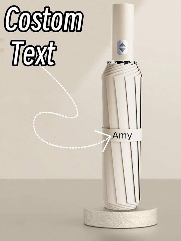 Customized Umbrella With UV Protection And Thick Sunscreen Sunshade Umbrella For Men And Women Folding Sunny Day Umbrella