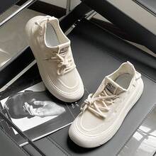 Men Casual Athletic Shoes - White - View 2