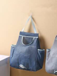 Dispensador de bolsas de basura montado en la pared, soporte lavable para bolsas de plástico y organizador de almacenamiento de cocina, solución de almacenamiento de bolsas de basura de cocina, organizador de bolsas de compras y bolsas de plástico, serie de estantes de almacenamiento retráctiles montados en la pared - Multicolor - Ver 3