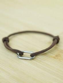 1Pc Minimalist Rope Bracelet For Men Bracelet Good Luck Red Thread Bracelet Adjustable Gift - 3mm Single Layer Adjustable Hand Strap - View 14