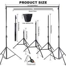 260CM X300CM Aluminum Alloy Background Bracket Kit