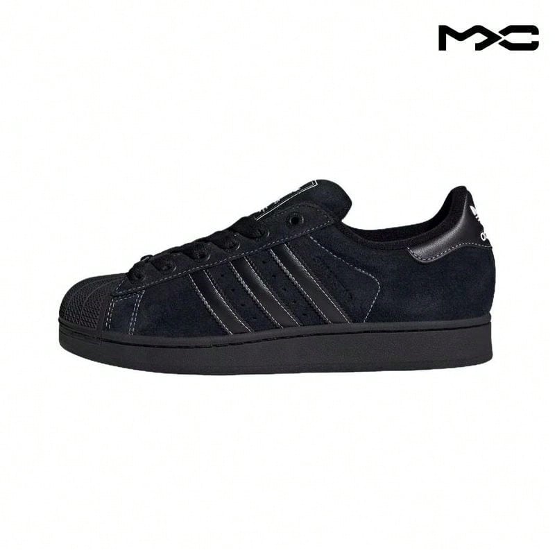 Superstar 2 'Core Black Contrast Stitch' Cloud-White Sneakers Men JH5470 - 彩色 - 查看 1