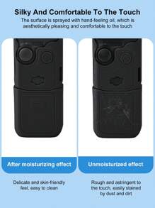 Silicone Protective Case, Lens Cover, Scratch-Resistant Skin, Protective Sleeve For Pocket 3 Camera Accessories