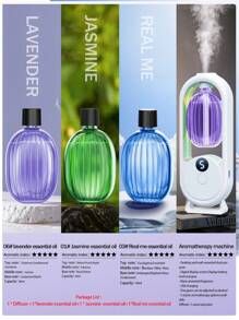 Ambientador eléctrico pequeño para baño de 40ml con carga USB, desodorizante eléctrico para interiores, difusor de aromaterapia para el hogar con luz nocturna de color y 5 modos de rociado intermitente, adecuado para uso diario en el hogar/oficina/hotel/coche y otras escenas interiores