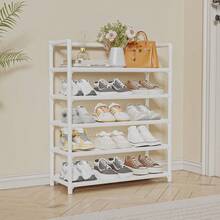 4-7 Tier Shoe Rack, Large Capacity Reinforced Simple Entrance Multi-Layer Dustproof Home Dorm Shoe Storage Cabinet, Shoe Organizers, Closet Shoe Organizers, Hanging Shoe Organizer, Over The Door Shoe Organizer