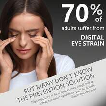 Blue Light Blocking Glasses Women Men Computer Eyeglasses,TR90 Fashion Round Transparent Anti Blue Light Glasses With Anti Eyestrain & UV Glare For Gaming & Reading (Flesh Pink) - S - 查看 3