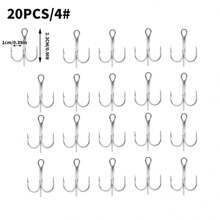 Fishing Treble Hooks Kit, Red And Black Treble Hooks Sharp Round Bend High Carbon Steel Fishing Hooks Strong Barbed Hooks With Stainless Steel Split Rings, For Lures Baits Fishing Hook Set 2# 4# 6# 8# 10# For Freshwater Saltwater