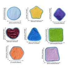 8pcs/Set Multifunctional Sensory Textured Mat, For Indoor & Outdoor Use, Sensory Carpet, Sensory Play Toy Mat Room Decor Rug Bedroom Decor Rugs
