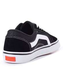 Traditional Old School Sneakers For Men And Women, Comfortable, Shipping In 24 Hours! Casual - Đen và trắng - Xem 2