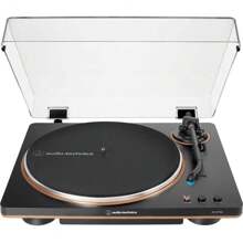 Audio Technica ATLP70XBZ AT-LP70X Fully Automatic Belt-Drive Turntable - Black / Bronze