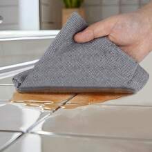 1 Roll Multipurpose Tear-Off Cleaning Cloth, Super Absorbent Microfiber Non-Lint Cleaning Wipes, Reusable And Washable For Home, Kitchen, Car, Window