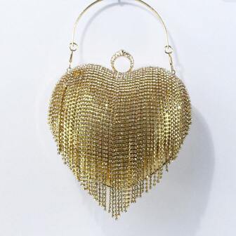 Evening Clutch Handbag, Shoulder Crossbody Bag, Party Purse'