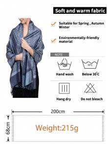1 buc 68 * 200 cm eșarfă retro cu caju, șaluri și wrap-uri cu model Paisley, moale, mare, dimensiunea supradimensionată, cașmir, unisex, eșarfă pentru cap, bandane, hijab, rochii de seară, petrecere, călătorie, birou, rochii de seară de nuntă, cadou