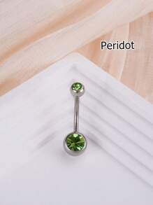 1 buc inel la modă din oțel inoxidabil cu zirconiu cubic, inel pentru buric potrivit pentru buric, bijuterii pentru piercing pentru buric, bară de piercing pentru buric, inele pentru buric, unghii pentru buric, inele pentru buric, bijuterii pentru piercing pentru buric pentru femei și fete, purtare zilnică