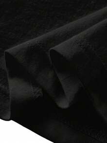 Men's "It's Goon O'Clock" Laughing Cat Meme T-Shirt – 100% Cotton, Round Neck, Short Sleeve, Lightweight & Breathable – Fun Casual Summer Tee For Men, Dad, Or Gifts (Sizes S-3XL), Humorous Tshirt | Bold Text Style | Preshrunk Cotton, Cat Shirt - màu đen - Xem 4