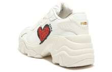 Pulsar Wedge 'CN Heart - Frosted Ivory' Cream For-All-Time-Red Black Sneakers Women 398674-01 - Multicolor - View 5