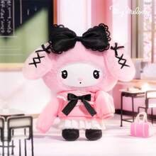 Miniso Sanrio Angel Garden Series Vinyl Plush Blind Box, Cute Cartoon Figures, Ideal For Collection And Display, Perfect Birthday Gift, Can Be Carried By Bag, Detachable Hanging Chain (1 PC, Random Delivery)