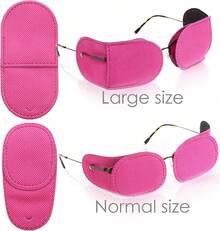 Eye Patches Adults Kids Eye Patch Glasses Treat Lazy Eye Amblyopia Strabismus Left Or Right Eyes
