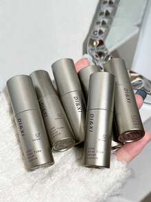 Tinte labial mate de terciopelo de larga duración - Brillo labial impermeable y resistente a las manchas con acabado nude natural, maquillaje de labios resistente a las manchas y duradero todo el día (Tubo individual)