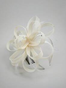 HITYfascinator 1pc Polyester Fiber Bow Fascinator Headband, Suitable For Parties All Season Mini Hats Tiny Hats Derby Hat Mini Top Hat Mini Cap, School Stuff, Elegant, College - 2025 DIAMOND - View 16