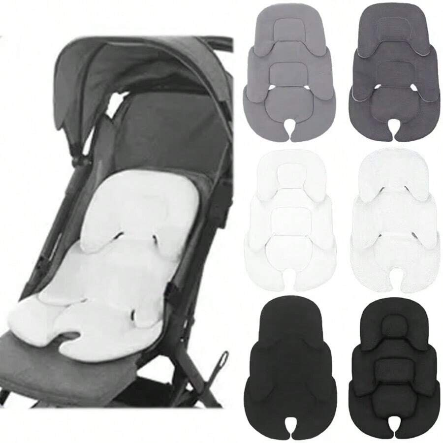 Universal Baby Stroller Seat Pad Seat Pad Baby Car Seat Cushion Child Infant Cart Mattress Mat Stroller Accessories - Multicolor - View 1