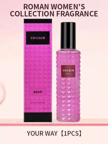 1件装 夏日/探索 UDCLUB 香氛喷雾：粉色精致、紫色神秘、橙色热情 - 加入星空香氛约会